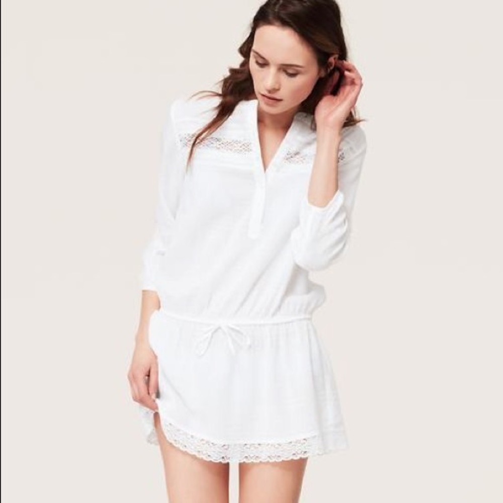 Loft Shirtdress Beach Coverup Size Small